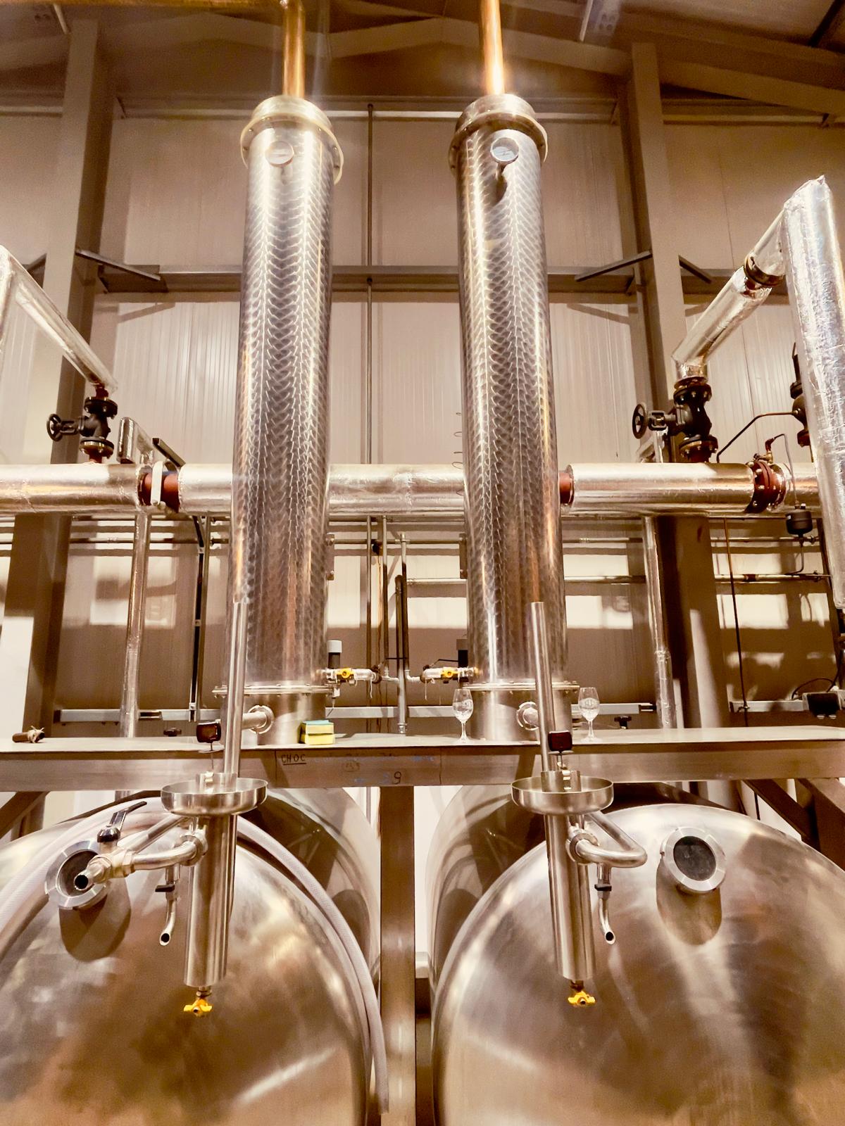 Column distillers