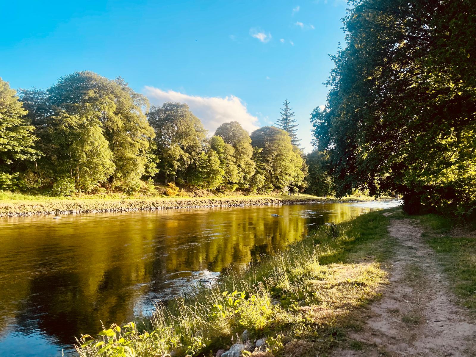 River Dee golden hour