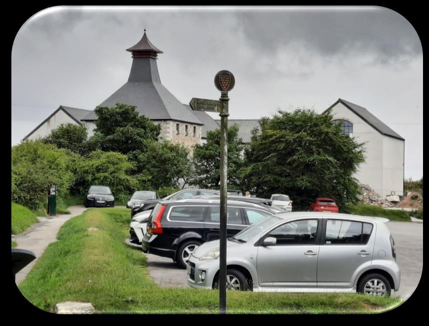 Dartmoor Distillery front approach on Dartmoor