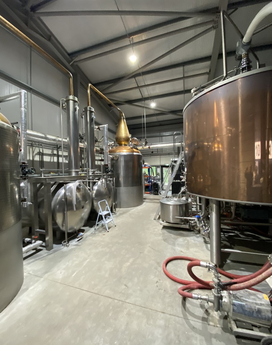 Bon Accord Distillery floor